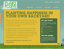 Tablet Screenshot of plantmoreplants.com